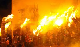 Los Escobazos de Jarandilla de la Vera estrenan como Fiesta de Inters Turstico Nacional